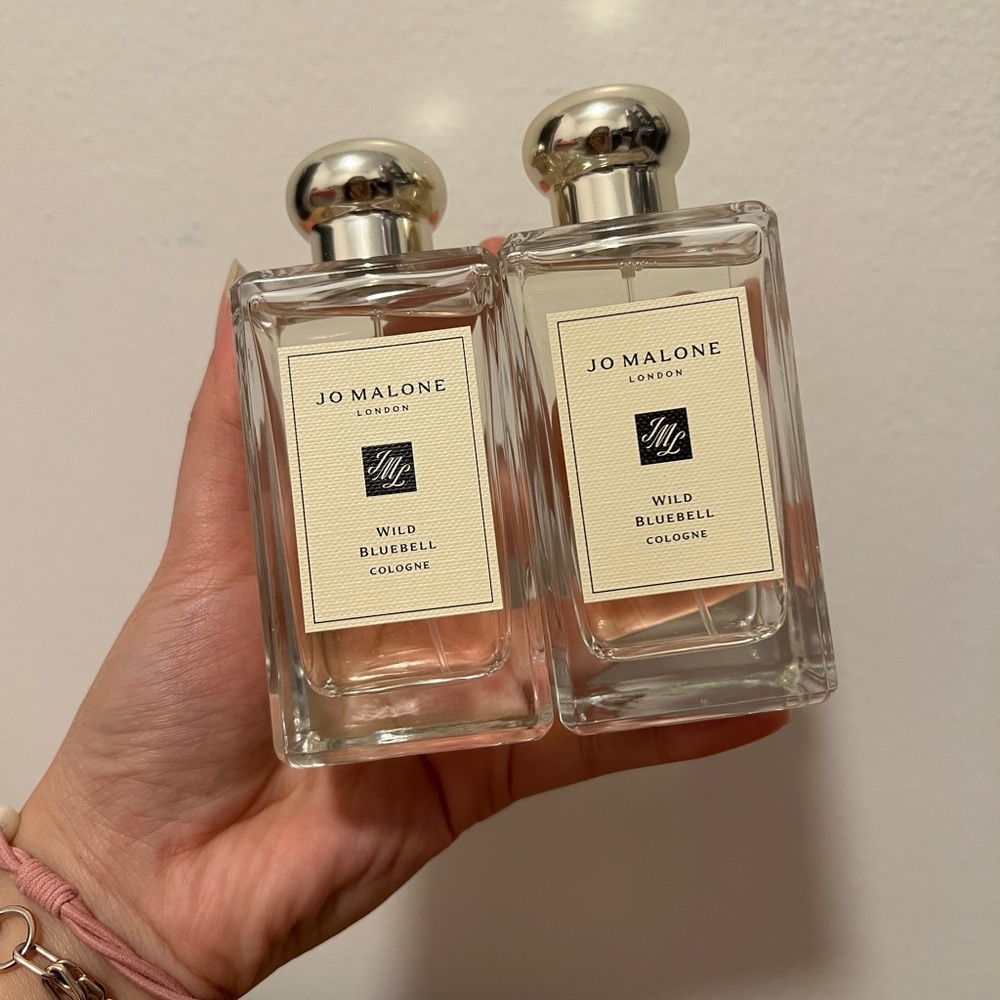 New Jo Malone London Wild Bluebell Cologne 3.4oz 100 ml x 2 Bottle ， No box